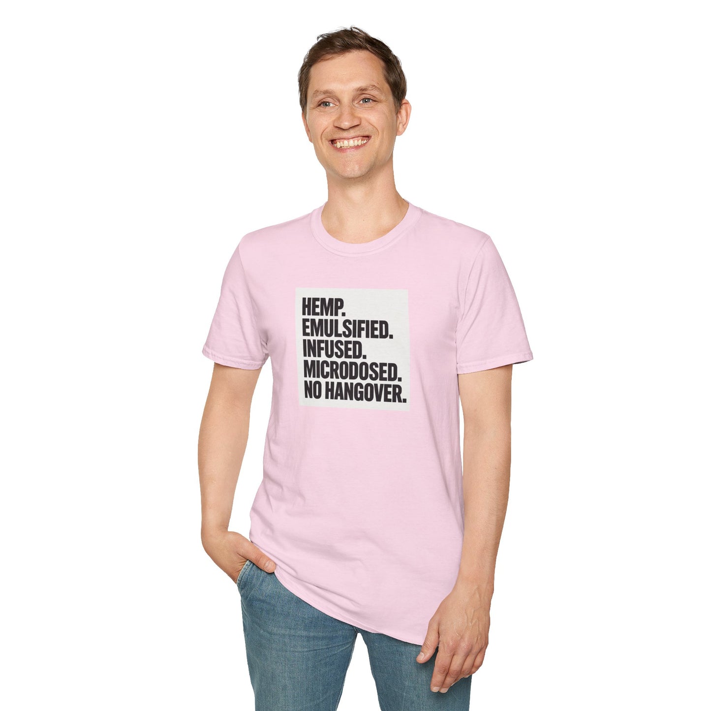 Hemp-Infused Unisex T-Shirt - No Hangovers