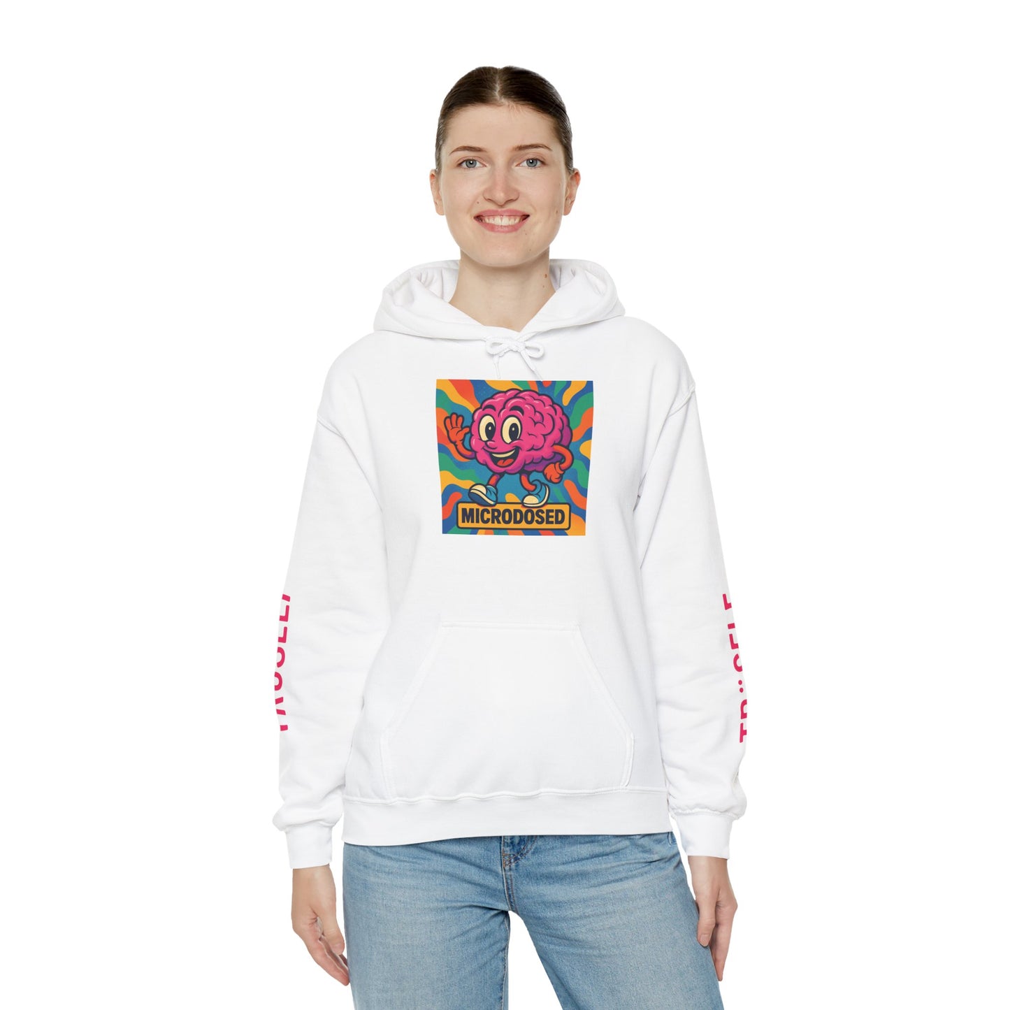 Microdosed Brain Art Hoodie