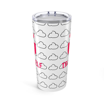 Travel Tumbler with Cloud Design
