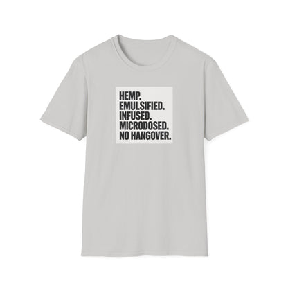 Hemp-Infused Unisex T-Shirt - No Hangovers