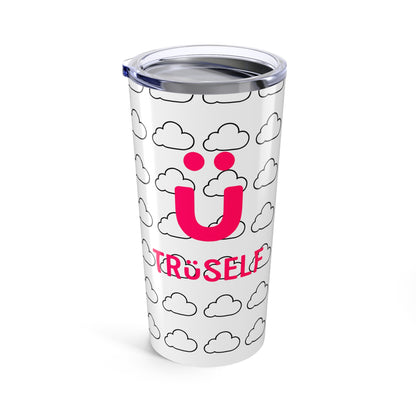 Travel Tumbler with Cloud Design