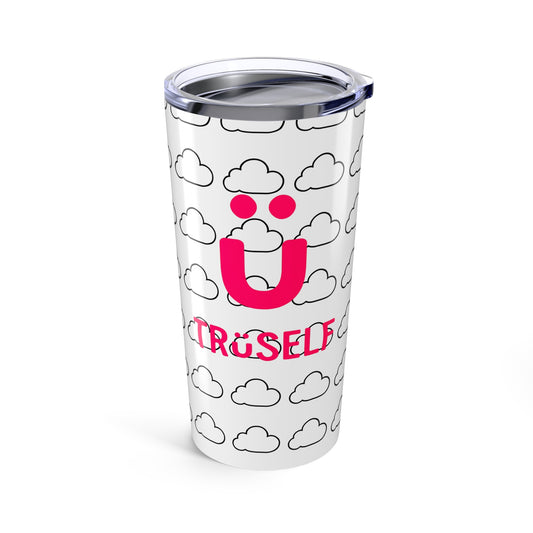 Travel Tumbler with Cloud Design