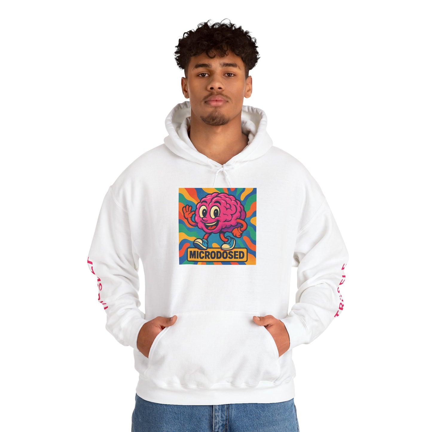 Microdosed Brain Art Hoodie